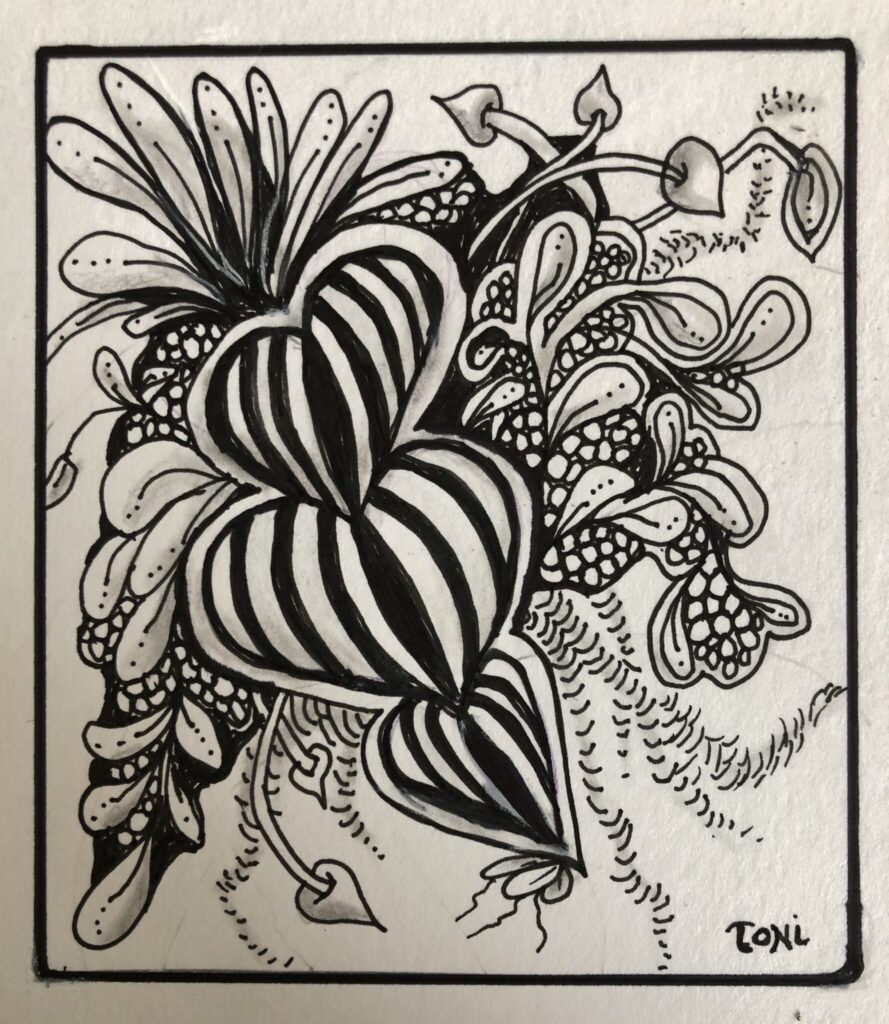 Tangle Challenge – Welcome to the Visual Arts of Prosper